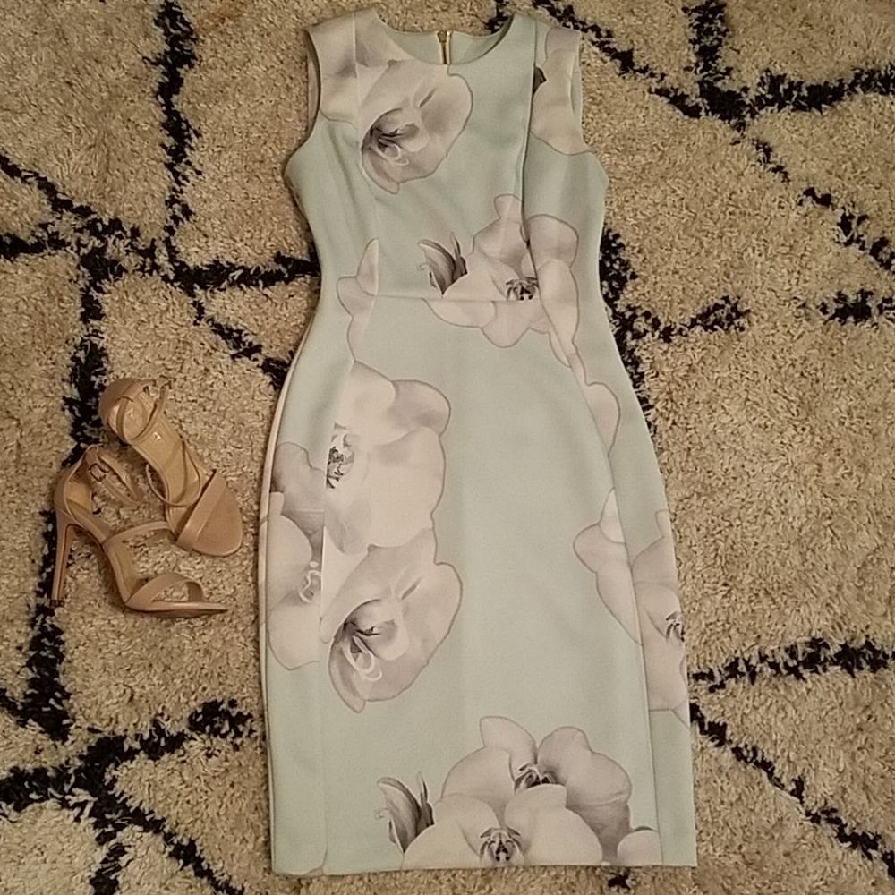 Calvin Klein scuba dress size 4